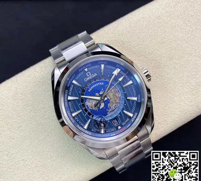 Omega Seamaster 220.10.43.22.03.001 VS Factory 1:1 Best Edition Replica Watch Blue Dial Swiss ETA8938